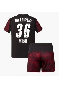 RB Leipzig Timo Werner #36 Babyklær Tredje Fotballdrakt til barn 2025-26 Korte ermer (+ Korte bukser)